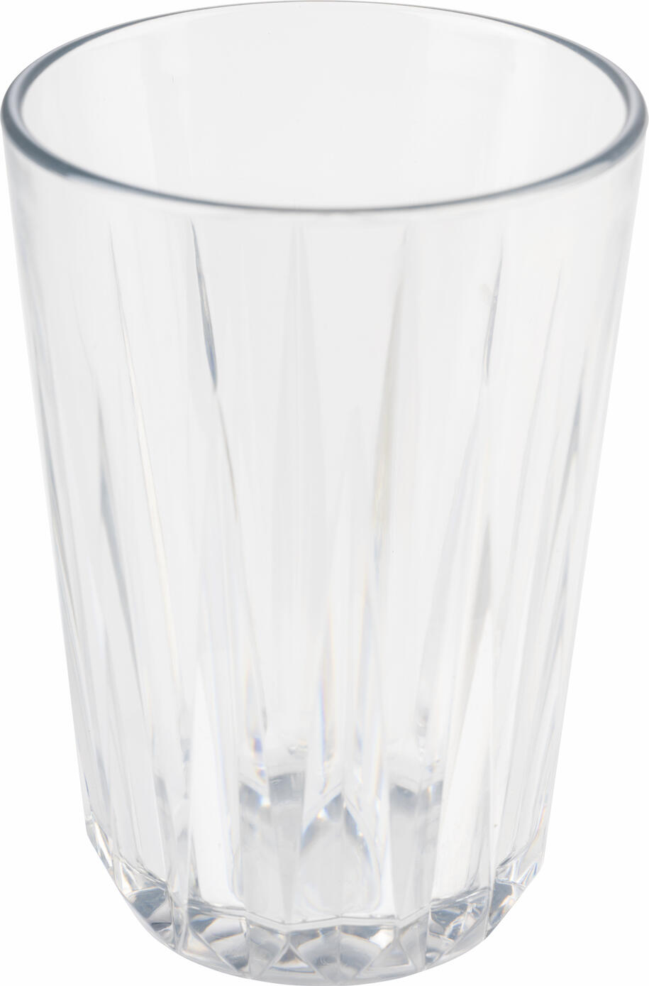 APS Assheuer + Pott GmbH & Co. KG Plastic cup Crystal Trinkbecher CRYSTAL, Tritan Plastic cup Crystal; 200 ml, 7.5x11 cm (ØxH); transparent Trinkbecher CRYSTAL, Tritan; 200 ml, 7.5x11 cm (ØxH); transparent Tritan drinking cup. Can be used in sensitive environments such as pool, spa, beach and wellness. Der Trinkbecher CRYSTAL aus Tritan ist ein robuster und praktischer Becher für Gastronomie, Hotellerie, Catering und Haushalt. Das bruchsichere Material eignet sich besonders für den täglichen Einsatz, auch in Bereichen mit hoher Beanspruchung. Durch die stapelbare Ausführung lässt sich der Becher platzsparend lagern, während die spülmaschinengeeignete Qualität die Reinigung erleichtert. * Material: Tritan * Bruchsicher * Stapelbar * Nicht mikrowellengeeignet * Spülmaschinengeeignet * Made in Germany