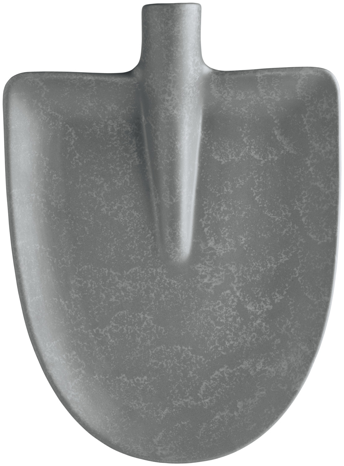 Set de 2 piese Polonicare de Servire VEGA Kelda din Porțelan, Glazură Mată Antracit, Formă Semicirculară, 25.5x21.8x2.5 cm, Compatibile cu Mașina de Spălat Vase și Cuptorul cu Microunde