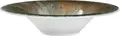 LUSINI Saturnus Porcelain Plate Set, 4 pieces, Planetary Digital Print, Dishwasher and Microwave Safe, Round