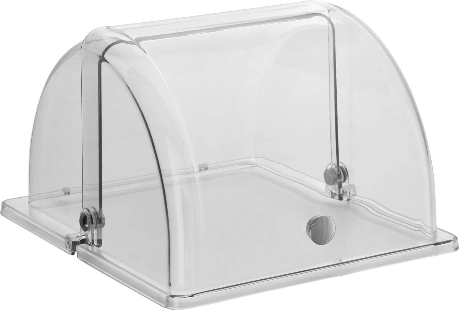 VEGA Sturgis Roll-top Hood GN 1/2, Tritan Shatterproof Transparent Cover, 27.6x18.9x33.7 cm, BPA-free, -40 to 90 °C