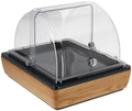 VEGA Sturgis Roll-top Hood GN 1/2, Tritan Shatterproof Transparent Cover, 27.6x18.9x33.7 cm, BPA-free, -40 to 90 °C