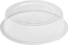 Contital Plastic lid suitable for 770 ml mold Kunststoff-Deckel passend zu 770 ml Form Plastic lid suitable for 770 ml mold; 18x4.4 cm (ØxH); transparent; round; 100 piece / pack Kunststoff-Deckel passend zu 770 ml Form; 18x4.4 cm (ØxH); transparent; rund; 100 Stück / Pack Matching snap-on lid made of plastic. Suitable for the round aluminum mold 770 ml, please order at the same time. Passender Schnappdeckel aus Kunststoff. Passend für die runde Aluform 770 ml, bitte gleich mitbestellen.