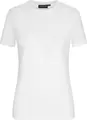 Tricou Damen Jobeline Malme, Maneca Scurta Guler Rotund Fit Regular, Jersey Bumbac 95% Elastan 5%, OEKO-TEX Standard 100, Alb, 2XL