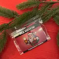 Reasons to Drink New Year's Eve Novelty Chocolate Candy Set of 4 Pieces with Santa Claus Themed Card