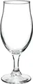 Bormioli Rocco Executive Beer Tulip Glass Set of 6, 391 ml, 186 mm Height, 78 mm Diameter, Transparent Glass with Filling Line, Dishwasher Safe