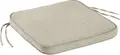 Set de 2 perne pentru scaun VEGA Bavaria, 41x41x4 cm, Bej Melange, 100% Olefin, Rezistente la Apa si UV, cu Husă Detușabilă Lavabilă