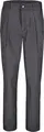 Pantaloni de bucatar Jobeline Joggfit mottled pentru barbati, amestec bumbac-poliester-elastan, croiala regular fit cu picioare conice, gri melange