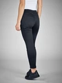 Pantaloni Jobeline Ellie 7/8 pentru femei, croiala Slim Fit, amestec 69% bumbac, talie elasticata, negru, certificare OEKO-TEX Standard 100