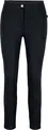 Pantaloni Jobeline Ellie 7/8 pentru femei, croiala Slim Fit, amestec 69% bumbac, talie elasticata, negru, certificare OEKO-TEX Standard 100