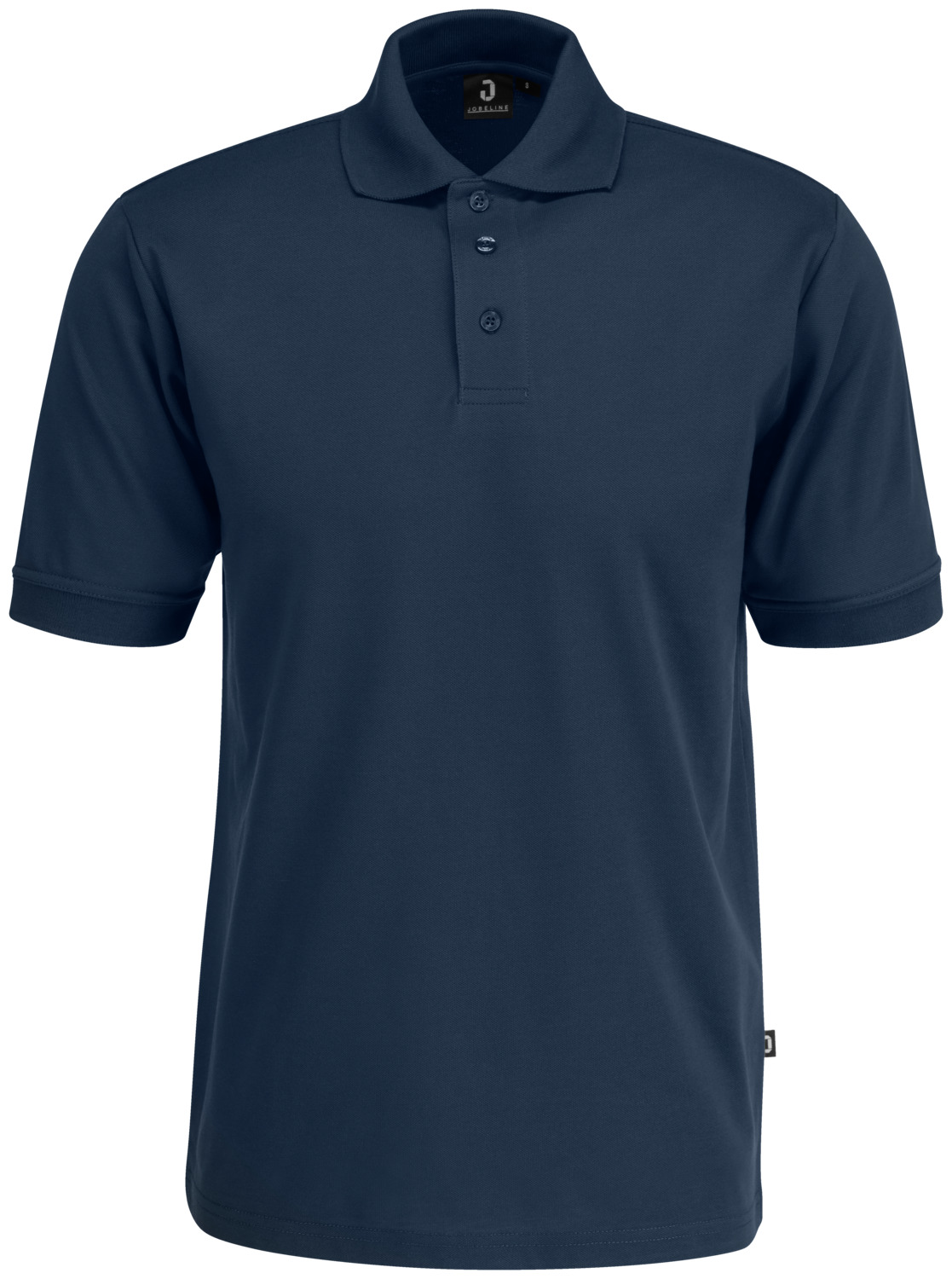 JOBELINE LUSINI Solutions GmbH Men's polo shirt Fly short sleeve Herren Poloshirt Fly Kurzarm Men's polo shirt Fly short sleeve; Size 3XL; navy Herren Poloshirt Fly Kurzarm; Kleidergröße 3XL; navy 65 % polyester, 35 % cotton. 60°C gentle wash. Short-sleeved polo shirt for men in superwash quality made from high-quality materials with optimum comfort. The easy-care polo shirt has a polo collar and flat-knit cuffs, a three-button placket and small side slits. Straight cut with a comfortable fit. Back length: 74 cm for size M. 65 % Polyester, 35 % Baumwolle. 60°-Schonwäsche. Kurzärmeliges Polo-Shirt für Herren in Superwash-Qualität aus hochwertigen Materialien mit optimalem Tragekomfort. Das pflegeleichte Poloshirt verfügt über einen Polokragen und Ärmelbündchen aus Flachstrick, eine Dreiknopfleiste und kleine Seitenschlitze. Gerade geschnitten mit bequemer Passform. Rückenlänge: 74 cm in Gr M