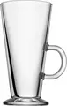 Набор из 6 предметов стаканов Pasabahce Colombian Latte Macchiato, 360 мл закаленное стекло с ручкой, прозрачные, можно мыть в посудомоечной машине, 10.8x16.2 см