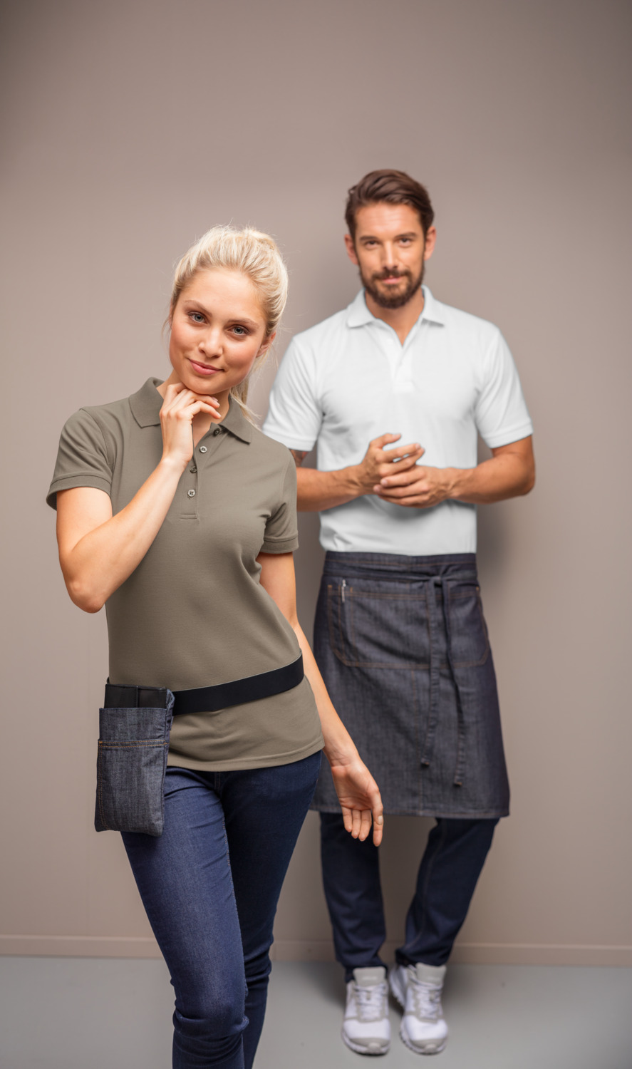 Jobeline Fly Men's Short-Sleeved Polo Shirt, 65% Polyester 35% Cotton Pique, Regular Fit, OEKO-TEX Standard 100, Superwash Quality