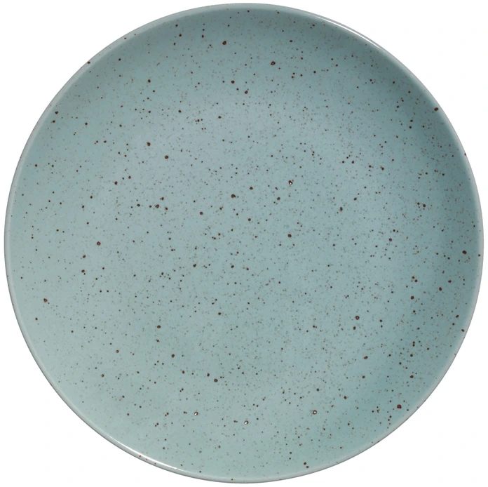 VEGA LUSINI Solutions GmbH Plate Alessia flat Teller Alessia flach Plate Alessia flat; 20.5 cm (Ø); turquoise; round; 6 piece / pack Teller Alessia flach; 20.5 cm (Ø); türkis; rund; 6 Stück / Pack Colored porcelain plates with irregular speckles. Without flag. Dishwasher safe and microwaveable. Farbige Teller aus Porzellan mit unregelmäßigen Sprenkeln. Ohne Fahne. Spülmaschinenfest und mikrowellengeeignet.