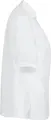JOBELINE LUSINI Solutions GmbH Women's chef's jacket Carter short-sleeved Damen Kochjacke Carter Kurzarm Women's chef's jacket Carter short-sleeved; Size 38; white Damen Kochjacke Carter Kurzarm; Kleidergröße 38; weiß 65 % polyester, 35 % cotton. 150 g/m². 60 °C wash. Short-sleeved women's chef jacket made of extra-lightweight but sturdy fabric. With stand-up collar, breathable mesh inserts on the side, two-section upper arm pocket and bib apron loop in the neck. Closes with snaps in a concealed snap placket. Slightly waisted cut. Back length: 68 cm for size 36. 65 % Polyester, 35 % Baumwolle. 150 g/m². 60°-Wäsche Kurzärmlige Damenkochjacke aus extra leichtem, aber robustem Gewebe. Mit Stehkragen, atmungsaktiven Mesh-Einsätzen an der Seite, zweigeteilter Oberarmtasche und Latzschürzenschlaufe im Nacken. Verschließbar mit Druckknöpfen in einer verdeckten Druckknopfleiste. Leicht tailliert geschnitten. Rückenlänge: 68 cm in Gr. 36