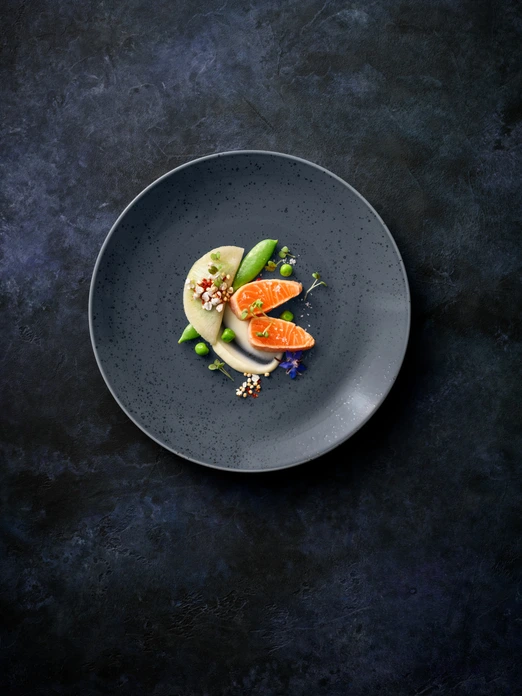 VEGA LUSINI Solutions GmbH Plate Alessia flat Teller Alessia flach Plate Alessia flat; 24 cm (Ø); grey; round; 6 piece / pack Teller Alessia flach; 24 cm (Ø); grau; rund; 6 Stück / Pack Colored porcelain plates with irregular speckles. Without flag. Dishwasher safe and microwaveable. Farbige Teller aus Porzellan mit unregelmäßigen Sprenkeln. Ohne Fahne. Spülmaschinenfest und mikrowellengeeignet.