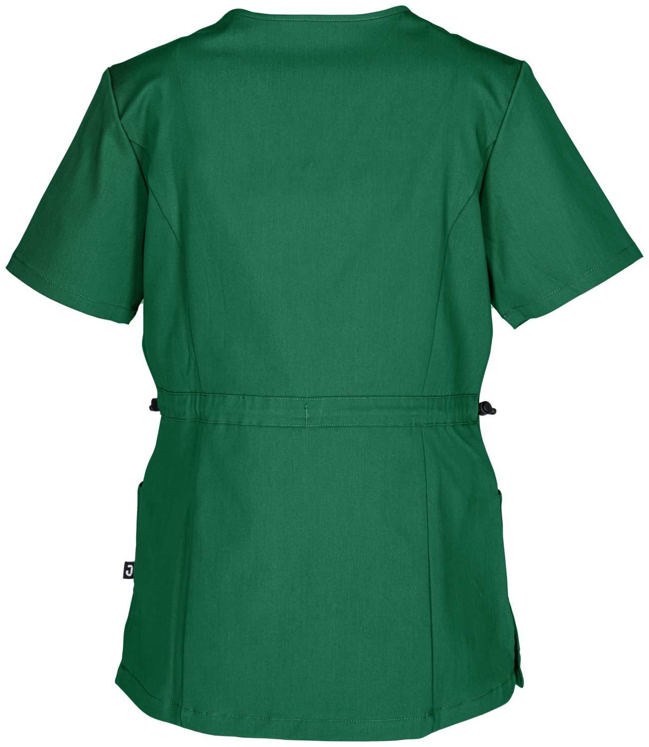 Женская медицинская туника Jobeline Verona, V-образный вырез, короткий рукав, Lyocell Tencel и полиэстер, регулируемая талия, дышащий материал