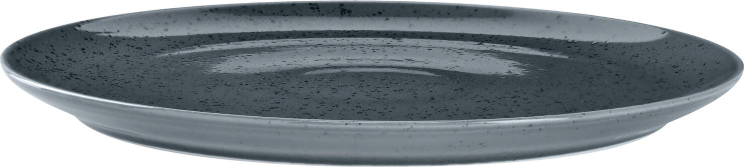 VEGA LUSINI Solutions GmbH Pizza plate Alessia Pizzateller Alessia Pizza plate Alessia; 34 cm (Ø); grey; round; 3 piece / pack Pizzateller Alessia; 34 cm (Ø); grau; rund; 3 Stück / Pack Colored porcelain pizza plates with irregular speckles. Dishwasher safe and microwaveable. Farbige Pizzateller aus Porzellan mit unregelmäßigen Sprenkeln. Spülmaschinenfest und mikrowellengeeignet.