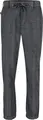Jobeline Sweatpant Karo Men's Chef Trousers, Size 48, Polyester Cotton Blend, Glencheck Design, Stretch Waistband with Drawstring, Tapered Leg