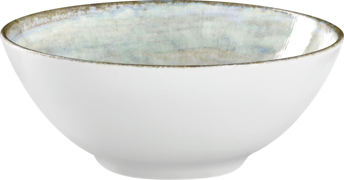 Set de 6 piese Boluri din Porțelan VEGA Jupiter, 500ml, 15x6 cm, Imprimare Digitală Multicolore, Compatibile cu Mașina de Spălat Vase și Cuptorul cu Microunde, Stivuibile
