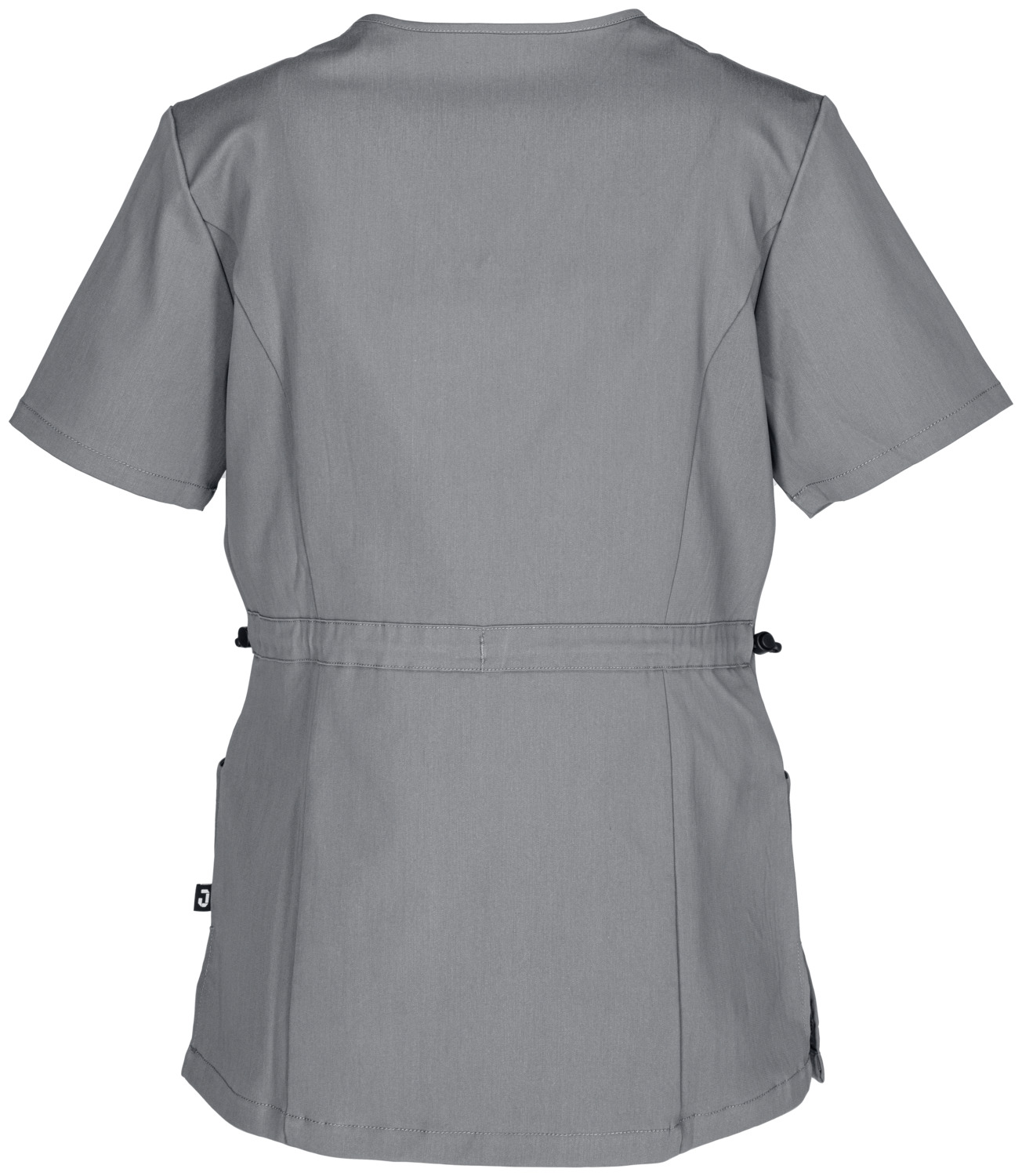 Женская туника Jobeline Verona, V-образный вырез, короткий рукав, смесь Lyocell Tencel, регулируемая талия, 2 накладных кармана, дышащая ткань
