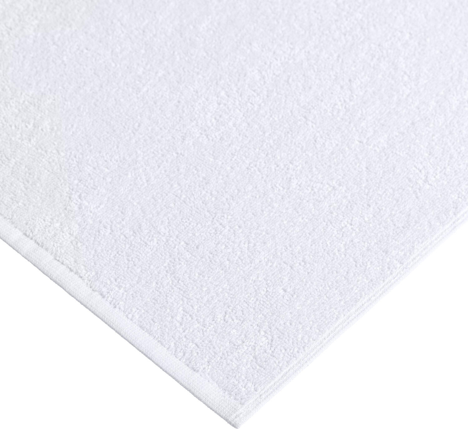 Set de 5 prosoape de dus LUSINI Solutions GmbH Classico, 100% bumbac Walk Terry, 70x140 cm, Alb, OEKO-TEX Standard 100, rezistente la fierbere si clor