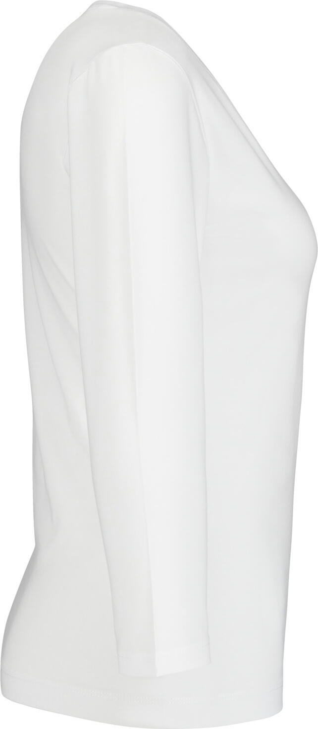 Camasa Jobeline Malme pentru femei, maneca trei sfert, decolut barca, jersei din bumbac elastic, OEKO-TEX Standard 100, imar lucru HoReCa