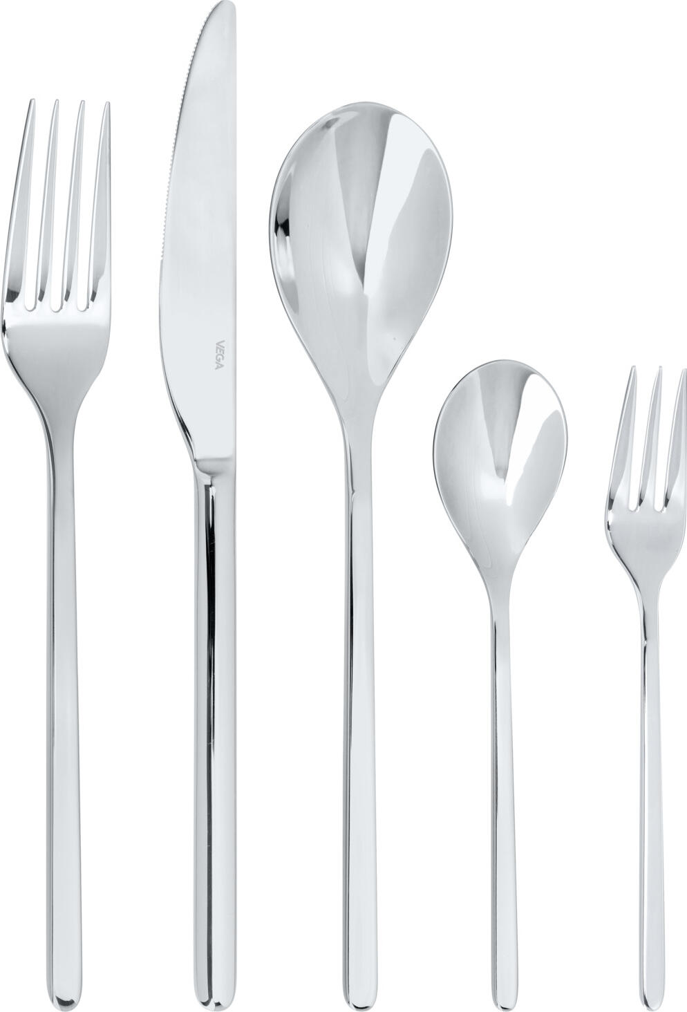 VEGA LUSINI Solutions GmbH Sample set of cutlery Toulon 5-piece Mustergarnitur Besteck Toulon 5-teilig Sample set of cutlery Toulon 5-piece; silver Mustergarnitur Besteck Toulon 5-teilig; silber Use our sample service. The following samples are included: Table spoon Tbale fork Table knife 13/0 Coffee spoon Cake fork Sample items are priced with a nominal fee, if you are not satisfied with the sample we will refund the nominal fee. Please contact our customer service. Nutzen Sie unseren Musterservice. Folgende Muster sind enthalten: Menülöffel Menügabel Menümesser 13/0 Kaffeelöffel Kuchengabel Musterartikel sind mit einer Schutzgebühr bepreist, bei Nichtgefallen erstatten wir Ihnen die Schutzgebühr zurück. Bitte nehmen Sie hierzu Kontakt zu unserem Kundenservice auf.