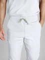 Jobeline Pesaro Men's Trousers, Regular Fit, Lyocell Tencel and Polyester, Breathable and Durable Workwear, White, Size XL