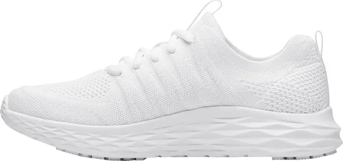 Adidasi de lucru usori antiderapanti pentru femei Shoes For Crews Everlight, marime 41, talpa TRACTIONiQ, exterior din tricot respirabil si rezistent la apa, vegani, EN ISO 20347:2022