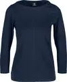 JOBELINE LUSINI Solutions GmbH Women's shirt Malme three-quarter sleeve Damen Shirt Malme Dreiviertelarm Women's shirt Malme three-quarter sleeve; Size L; navy Damen Shirt Malme Dreiviertelarm; Kleidergröße L; navy 95 % cotton, 5 % elastane. 40°C wash. Classic ladies' shirt with boat neckline and three-quarter sleeves. With elastane content for optimum comfort and extra-long back length for the demands of the catering trade. Back length: 62 cm for size S. 95 % Baumwolle, 5 % Elasthan. 40°-Wäsche. Klassisches Damenshirt mit U-Bootausschnitt und Dreiviertelarm. Mit Elasthananteil für optimalen Tragekomfort und extra langer Rückenlänge für die Ansprüche in der Gastronomie. Rückenlänge: 62 cm in Gr. S