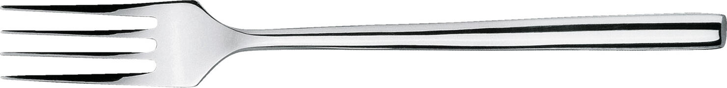 Set de 12 furculite de masa VEGA London, otel inoxidabil 18/0, finisaj oglinda, rezistente la rugina, 20.1 cm, argintii