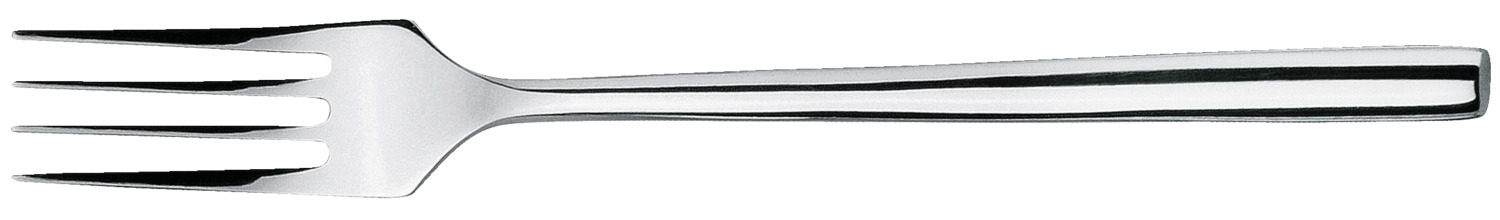 Set de 12 furculite de masa VEGA London, otel inoxidabil 18/0, finisaj oglinda, rezistente la rugina, 20.1 cm, argintii