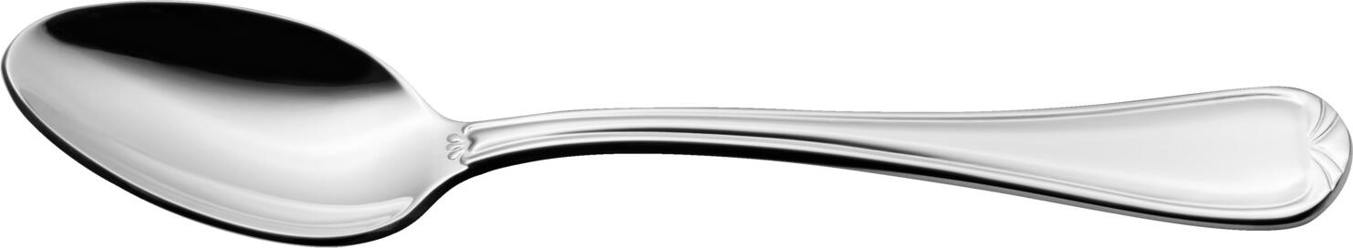VEGA Monte Carlo Coffee Spoons, 18/10 Chrome-Nickel Stainless Steel, Mirror Finish, Rustproof, 13.6 cm, Set of 12 Pieces