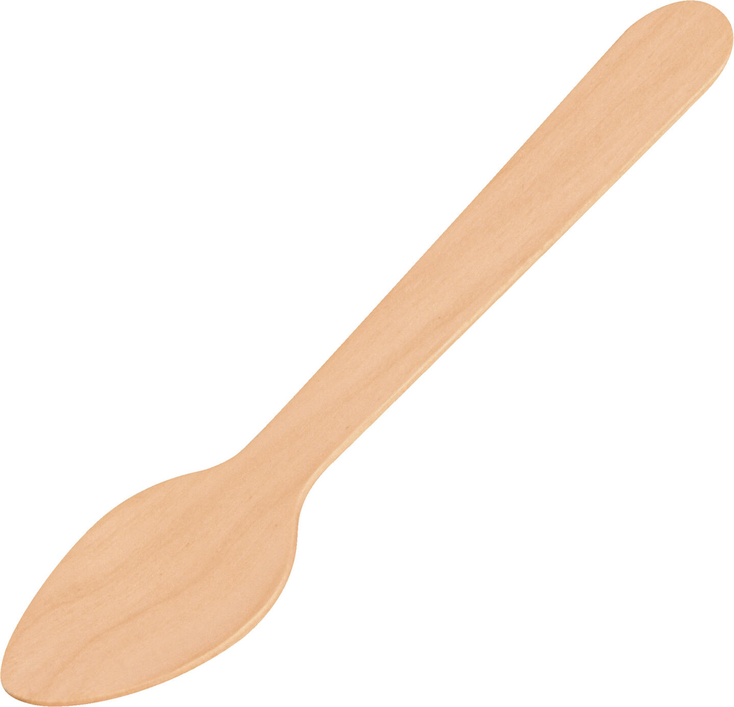 WIMEX Betulla Disposable Coffee Stirrers, 100 Piece Set, FSC Certified Birch Wood, Biodegradable and Compostable Wooden Spoons, 11 cm