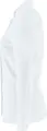 Jobeline Phoenix Women's Chef Jacket, Long-Sleeved, 65% Polyester 35% Cotton, Small Wing Collar, Concealed Snap Buttons, OEKO-TEX Certified