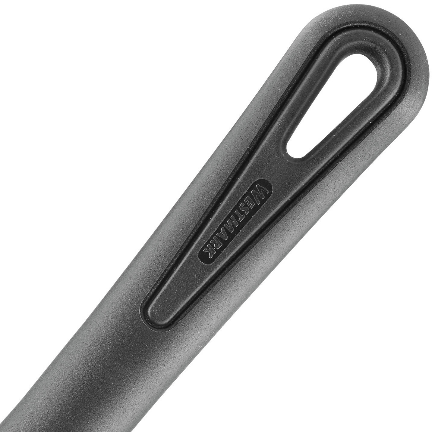 Westmark Gentle Whisk, High Quality Polyamide, Heat Resistant up to 210C, 30.8 x 7.5 cm, Black, Dishwasher Safe, for Coated Cookware