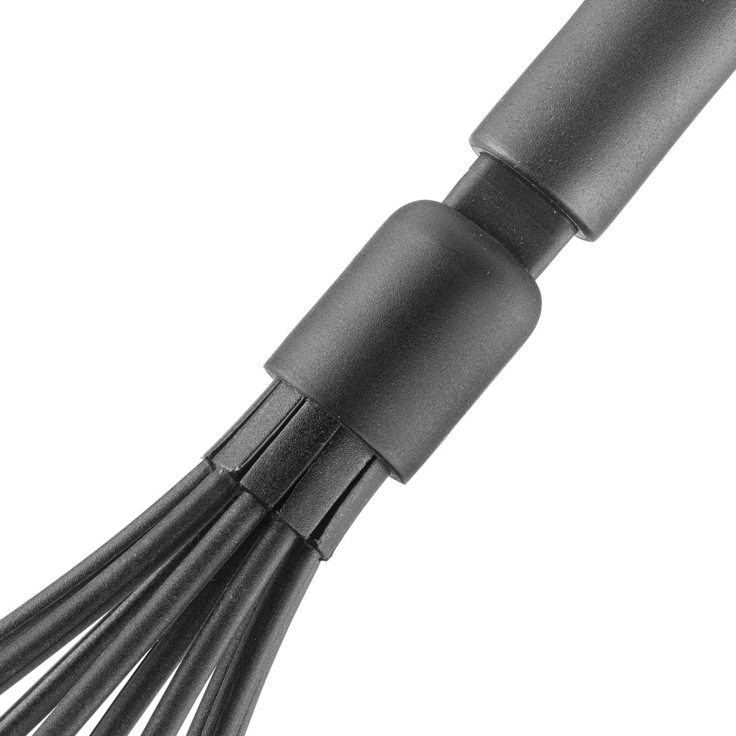 Westmark Gentle Whisk, High Quality Polyamide, Heat Resistant up to 210C, 30.8 x 7.5 cm, Black, Dishwasher Safe, for Coated Cookware
