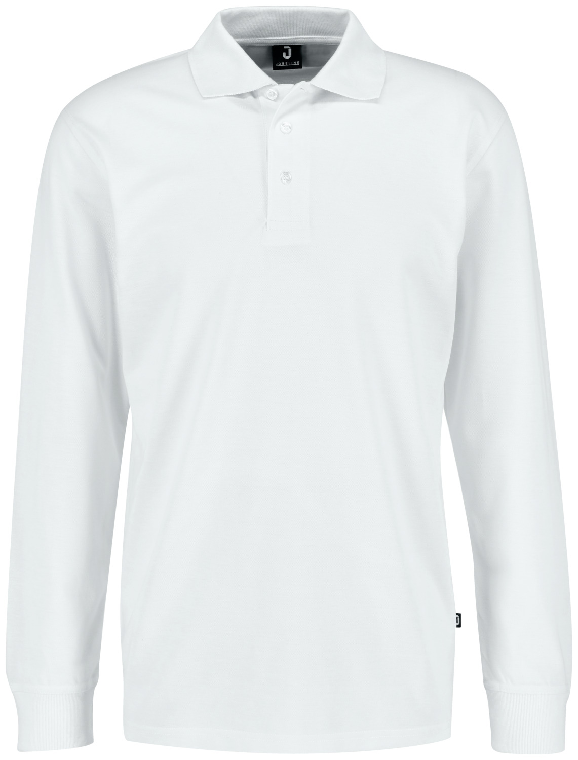 JOBELINE LUSINI Solutions GmbH Men's polo shirt Fly long sleeve Herren Poloshirt Fly Langarm Men's polo shirt Fly long sleeve; Size XL; white Herren Poloshirt Fly Langarm; Kleidergröße XL; weiß 65 % polyester, 35 % cotton. 60°C gentle wash. Long-sleeved polo shirt for men in superwash quality made from a high-quality material mix with optimum comfort. The easy-care polo shirt has a polo collar with a three-button placket, long sleeves with ribbed cuffs and small side slits at the hem. Straight cut with a comfortable fit. Back length: 74 cm for size M. 65 % Polyester, 35 % Baumwolle. 60°-Schonwäsche. Langärmliges Polo-Shirt für Herren in Superwash-Qualität aus einem hochwertigen Materialmix mit optimalem Tragekomfort. Das pflegeleichte Poloshirt verfügt über einen Polokragen mit Dreiknopfleiste, lange Ärmel mit gerippten Ärmelbündchen und kleine Seitenschlitze am Saum. Gerade geschnitten mit bequemer Passform. Rückenlänge: 74 cm in Gr. M
