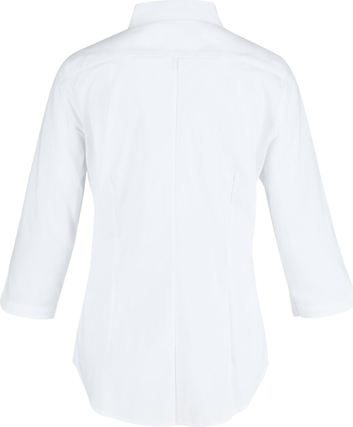 Jobeline Porter Women's Blouse, 3/4 Sleeve, Regular Fit, 67% Cotton 33% Polyester, Shirt Collar, OEKO-TEX Certified, Plain Design
