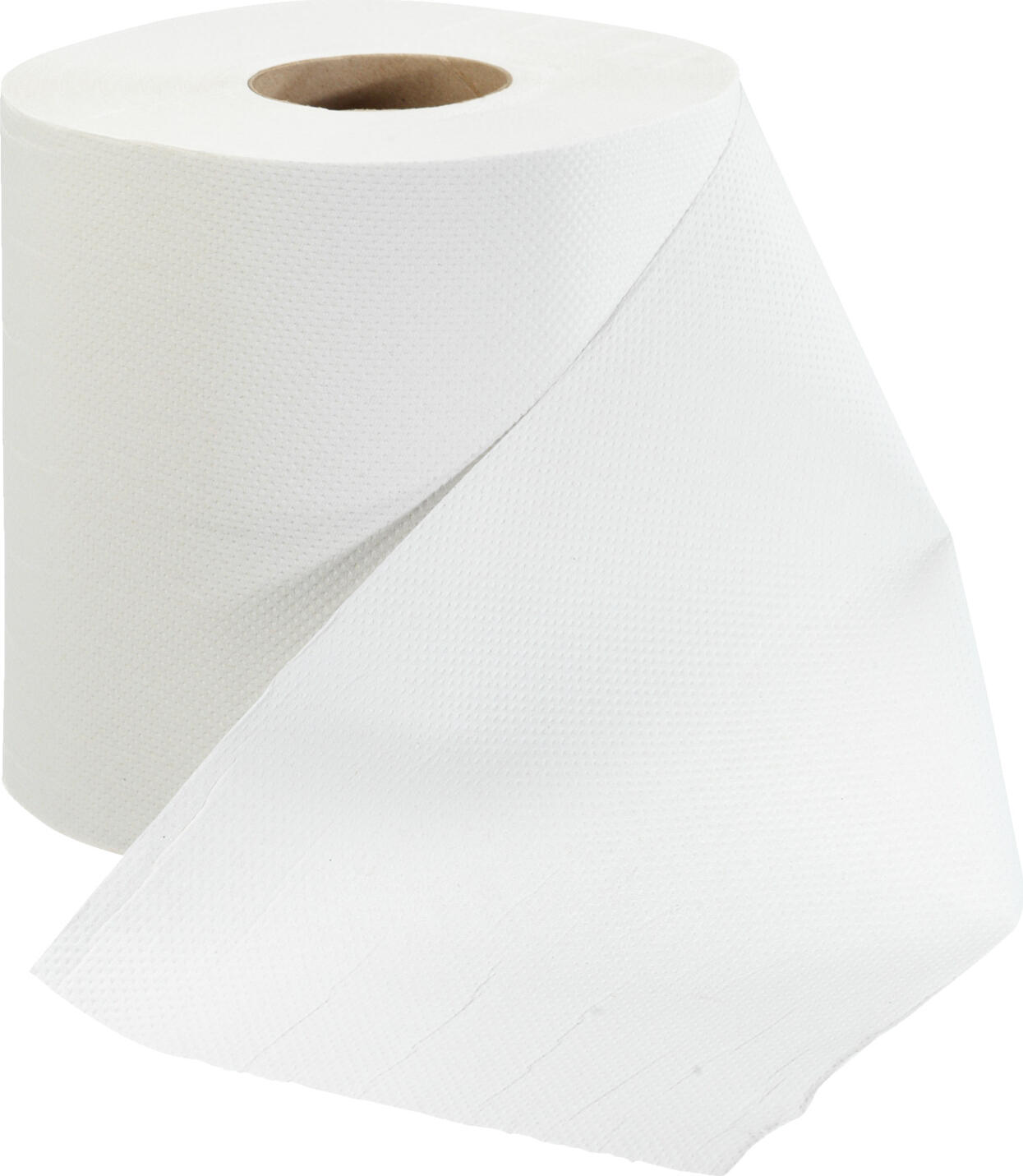 Katrin Towel rolls Basic, 2-ply 100% Recycled Paper, 450 Sheets per Roll, 30 cm Height, Natural White, Set of 6 pieces