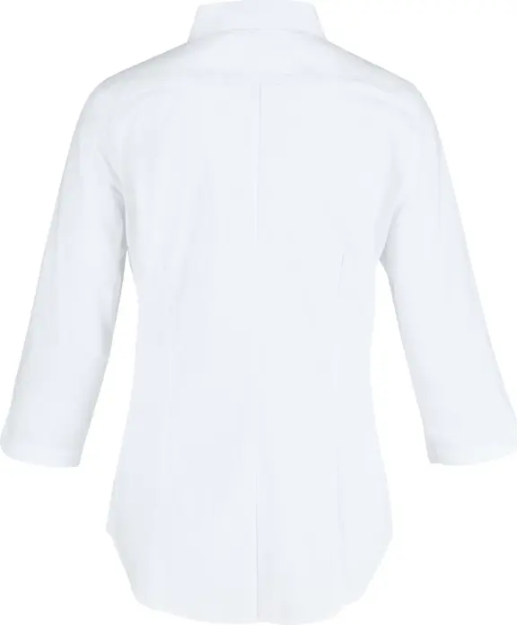 Jobeline Porter Women's Blouse, 3/4 Sleeve, Cotton-Polyester Blend, Regular Fit Workwear for Hotel and Service, OEKO-TEX Certified