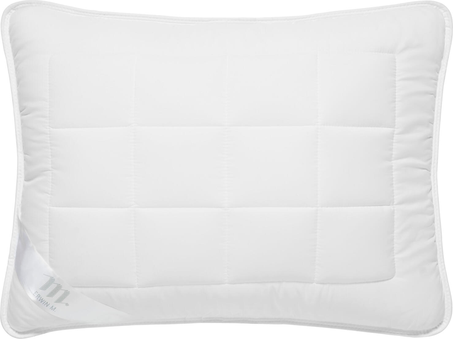 ERWIN M. LUSINI Solutions GmbH Pillow Dream Kissen Dream Pillow Dream; 65x100 cm (WxL); white Kissen Dream; 65x100 cm (BxL); weiß Filling: 100% polyester hollow fiber. Cover: 100% polyester. Hard-wearing fiber pillow with siliconized hollow fiberfilling that does not clump. Machine washable, easy to care for and particularly suitable for allergy sufferers. Cigarette annealing test according to EN ISO 12952-1. Care instructions: The use of chlorine causes the fibers to clump together. Füllung: 100 % Polyester-Hohlfaser. Bezug: 100 % Polyester. Strapazierfähiges Faserkissen mit Füllung aus silikonisierter Hohlfaser, die nicht verklumpt. Maschinenwaschbar, pflegeleicht und besonders für Allergiker geeignet. Zigarettenglühtest nach EN ISO 12952-1. Pflegehinweis: Bei der Verwendung von Chlor kommt es zum Verklumpen der Faser.