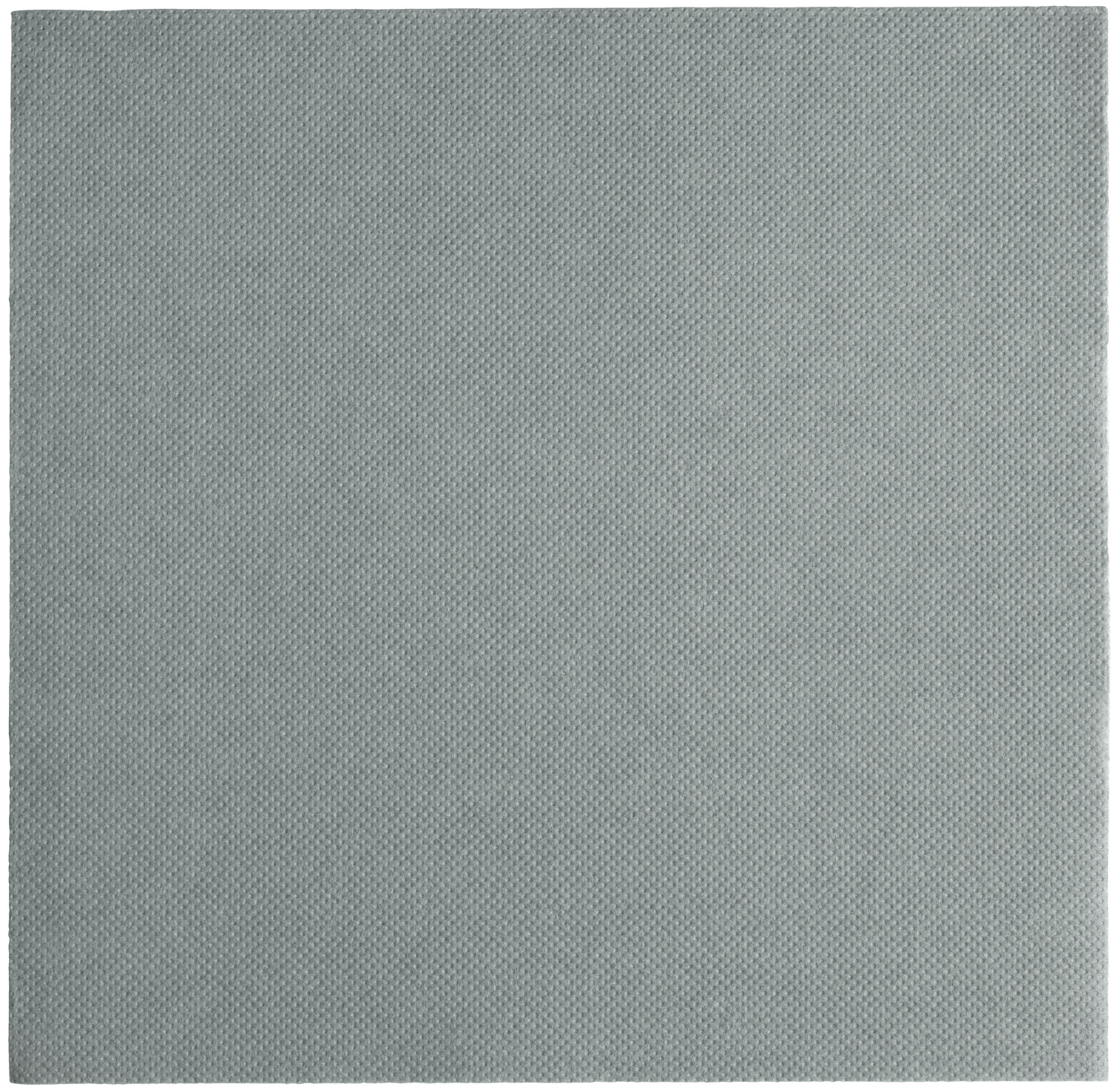 Garcia De Pou Dubo Disposable Table Napkins, Light Grey, 2-Ply Double Point Fabric-Like Paper, 39x39 cm, 1/4 Fold, Pack of 50 Pieces