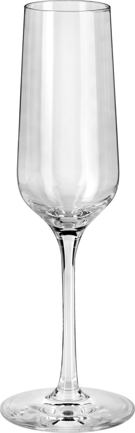 Stölzle Stölzle Lausitz GmbH Champagne glass Revolution Sektkelch Revolution Champagne glass Revolution; 200 ml, 4.7x22.5 cm (ØxH); transparent; 6 piece / pack Sektkelch Revolution; 200 ml, 4.7x22.5 cm (ØxH); transparent; 6 Stück / Pack High-quality crystal sparkling wine glass. Dishwasher safe. Sektglas aus hochwertigem Kristallglas. Spülmaschinenfest.