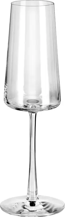 Set de 6 pahare de sampanie Stölzle Power, cristal fără plumb, 240 ml, 22.6 cm, transparente, rezistente la spalare masina, design modern slim