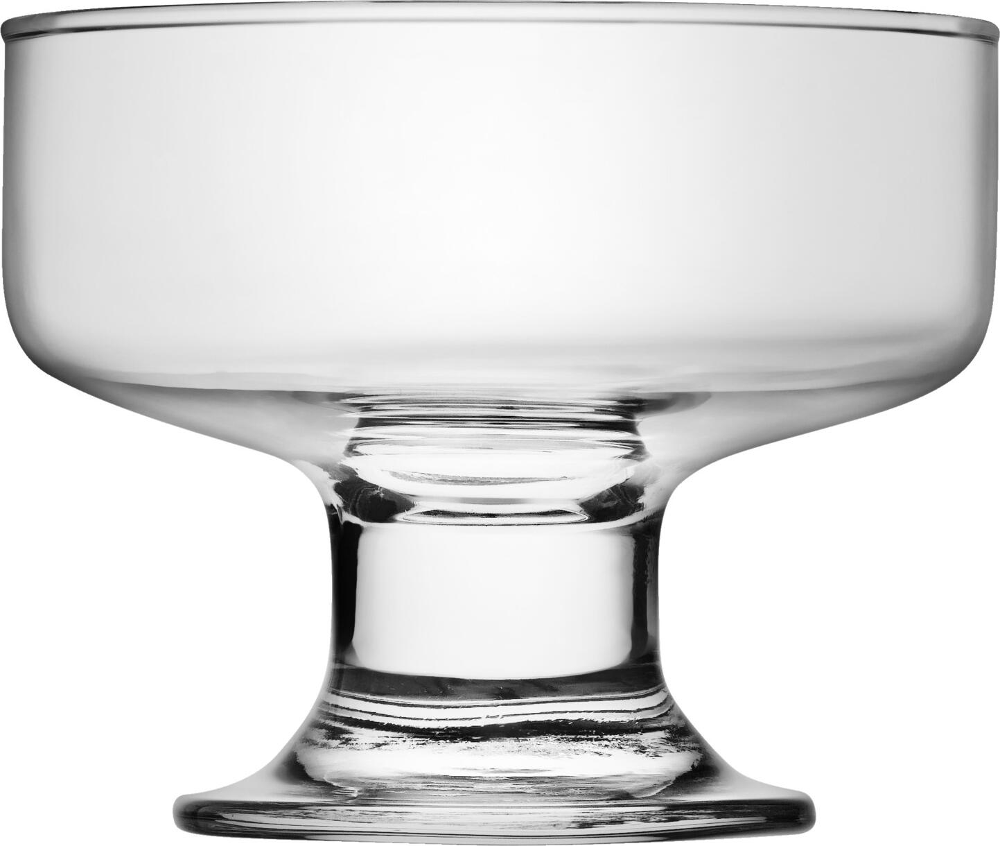Set de 6 pahare pentru inghesata Pasabahce Iceville, 265 ml, sticla transparenta cu perete gros, calitate superioara