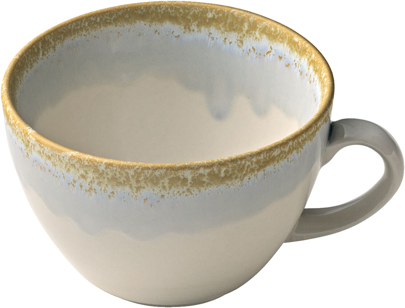 HEART&SOUL BHS tabletop AG Cup with handle Perfect Match Breeze Obertasse Perfect Match Breeze Cup with handle Perfect Match Breeze; 340 ml, 11x7.5 cm (ØxH); golden/light-blue/white; round; 6 piece / pack Obertasse Perfect Match Breeze; 340 ml, 11x7.5 cm (ØxH); gold/hellblau/weiß; rund; 6 Stück / Pack This series is made of high-quality porcelain and impresses with its modern yet timeless look. The light green color gives your table a fresh and appealing look. Another highlight is its dishwasher-safe feature, which saves you the hassle of washing up by hand. You can easily clean the bowls in the dishwasher. Diese Serie wird aus hochwertigem Porzellan hergestellt und überzeugen mit ihrer modernen und dennoch zeitlosen Optik. Die hellgrüne Farbe verleiht Ihrem Tisch einen frischen und ansprechenden Look. Ein weiteres Highlight ist ihre spülmaschinengeeignete Eigenschaft, die Ihnen das lästige Abwaschen von Hand erspart. Sie können die Schalen ganz bequem in der Spülmaschine reinigen.