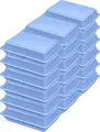 elasto Kintoki Reusable Food Storage Container Set of 18, 1400ml Blue Polypropylene BPA-Free Microwaveable and Dishwasher Safe Menu Box