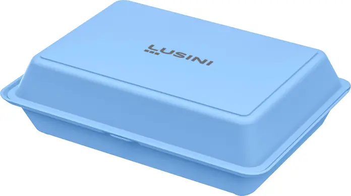 elasto Kintoki Reusable Food Storage Container Set of 18, 1400ml Blue Polypropylene BPA-Free Microwaveable and Dishwasher Safe Menu Box