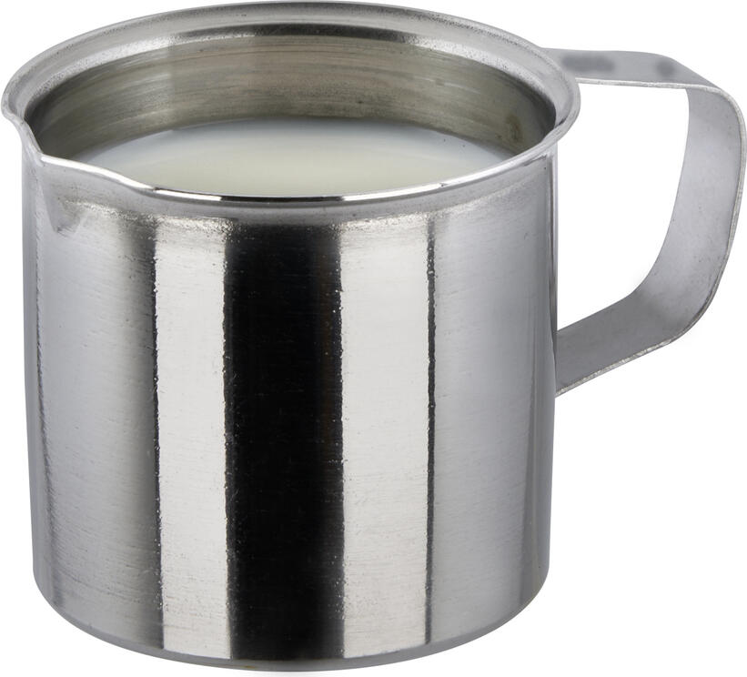 APS Assheuer + Pott Stainless Steel Milk Jug, 20 ml, 3.6 cm x 3.5 cm, Polished Finish, Dishwasher Safe, Professional Gastronomy and Home Use